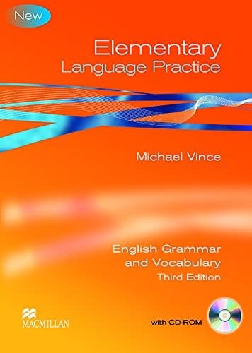 Tapa de ELEMENTARY LANG. PRACTICE Pk -Key 3rd