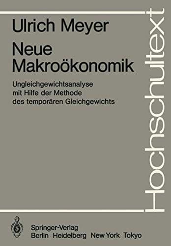 Tapa de Neue Makroökonomik