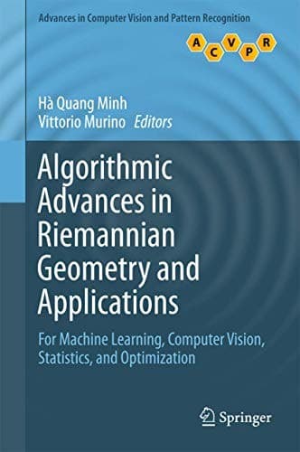 Tapa de Algorithmic Advances in Riemannian Geometry and Applications