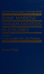 Tapa de Bone marrow transplantation in children