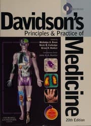 Tapa de Davidson's principles & practice of medicine