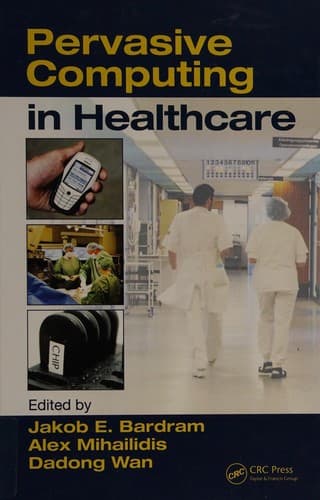 Tapa de Pervasive computing in healthcare