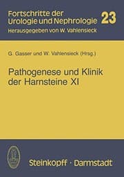 Tapa de Pathogenese Und Klinik Der Harnsteine XI