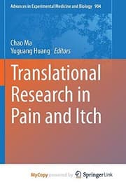 Tapa de Translational Research in Pain and Itch