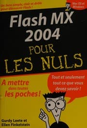 Tapa de Flash MX 2004 pour les nuls