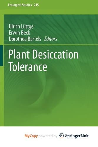 Tapa de Plant Desiccation Tolerance
