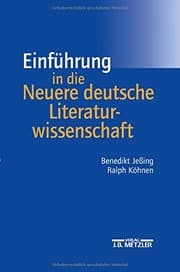 Tapa de Einführung in die Neuere deutsche Literaturwissenschaft