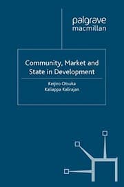 Tapa de Community, Market and State in Development