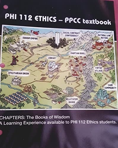 Tapa de PHI 112 Ethics PPCC Textbook