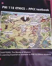 Tapa de PHI 112 Ethics PPCC Textbook