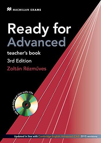Tapa de Ready for Advanced Teacher book 3rd edition