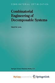 Tapa de Combinatorial Engineering of Decomposable Systems