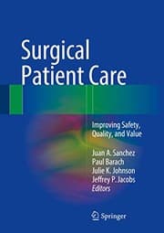 Tapa de Surgical Patient Care