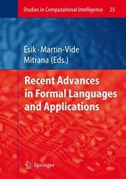 Tapa de Recent Advances in Formal Languages and Applications