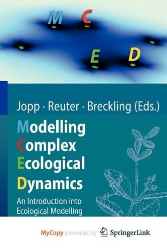 Tapa de Modelling Complex Ecological Dynamics
