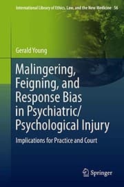Tapa de Malingering, Feigning, and Response Bias in Psychiatric/ Psychological Injury