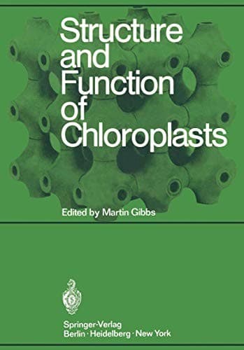 Tapa de Structure and Function of Chloroplasts