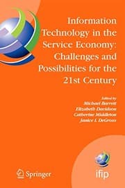 Tapa de Information Technology in the Service Economy :