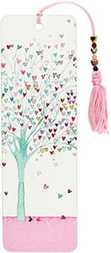 Tapa de Tree of Hearts Beaded Bookmark