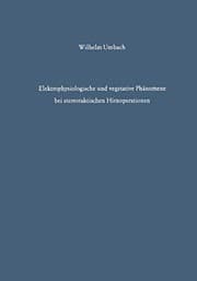 Tapa de Elektrophysiologische und vegetative Phänomene bei stereotaktischen Hirnoperationen