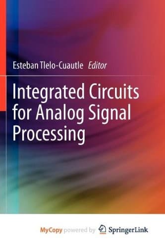 Tapa de Integrated Circuits for Analog Signal Processing