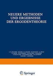 Tapa de Neuere Methoden und Ergebnisse der Ergodentheorie
