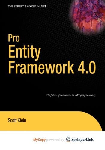 Tapa de Pro Entity Framework 4.0
