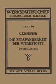 Tapa de Die Zerspanbarkeit der Werkstoffe