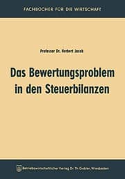 Tapa de Das Bewertungsproblem in den Steuerbilanzen