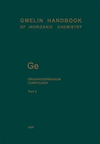 Tapa de Ge Organogermanium Compounds : Part 2