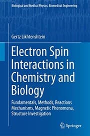 Tapa de Electron Spin Interactions in Chemistry and Biology
