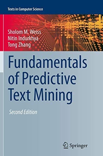 Tapa de Fundamentals of Predictive Text Mining