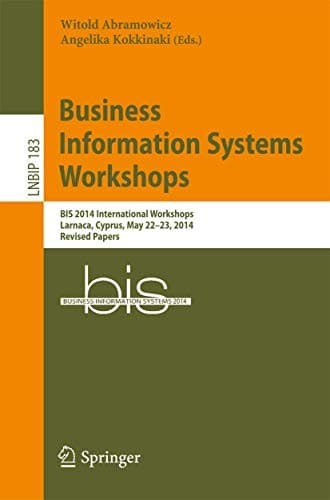 Tapa de Business Information Systems Workshops