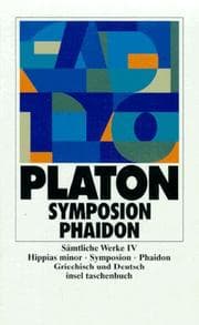 Tapa de Sämtliche Werke 04. Symposion. Phaidon