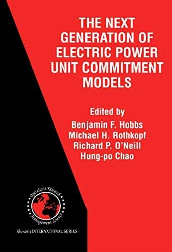 Tapa de The Next Generation of Electric Power Unit Commitment Models