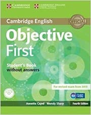 Tapa de Objective First Students Book With Answers With Cd-Rom And Class Audio CdsSouth Asian Edition