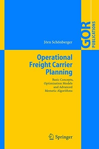 Tapa de Operational Freight Carrier Planning