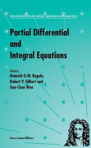 Tapa de Partial Differential and Integral Equations