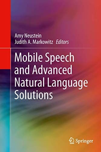Tapa de Mobile Speech and Advanced Natural Language Solutions