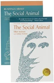 Tapa de The Social Animal 12e & Readings about The Social Animal 12e