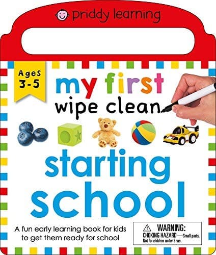 Tapa de Priddy Learning : My First Wipe Clean Starting School