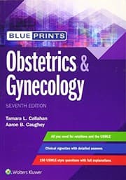 Tapa de Blueprints Obstetrics & Gynecology