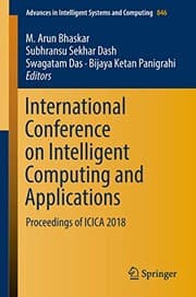 Tapa de International Conference on Intelligent Computing and Applications