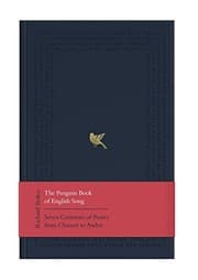 Tapa de The Penguin Book of English Song