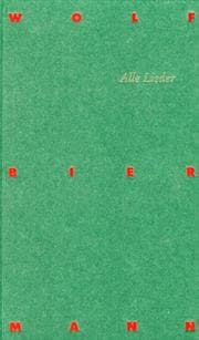 Tapa de Alle Lieder