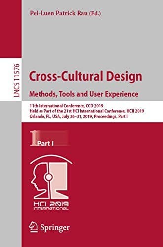 Tapa de Cross-Cultural Design. Methods, Tools and User Experience