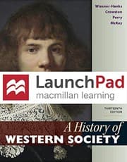 Tapa de LaunchPad for A History of Western Society