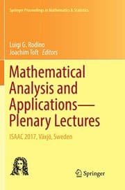 Tapa de Mathematical Analysis and Applications—Plenary Lectures
