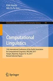 Tapa de Computational Linguistics