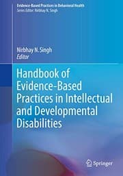Tapa de Handbook of Evidence-Based Practices in Intellectual and Developmental Disabilities